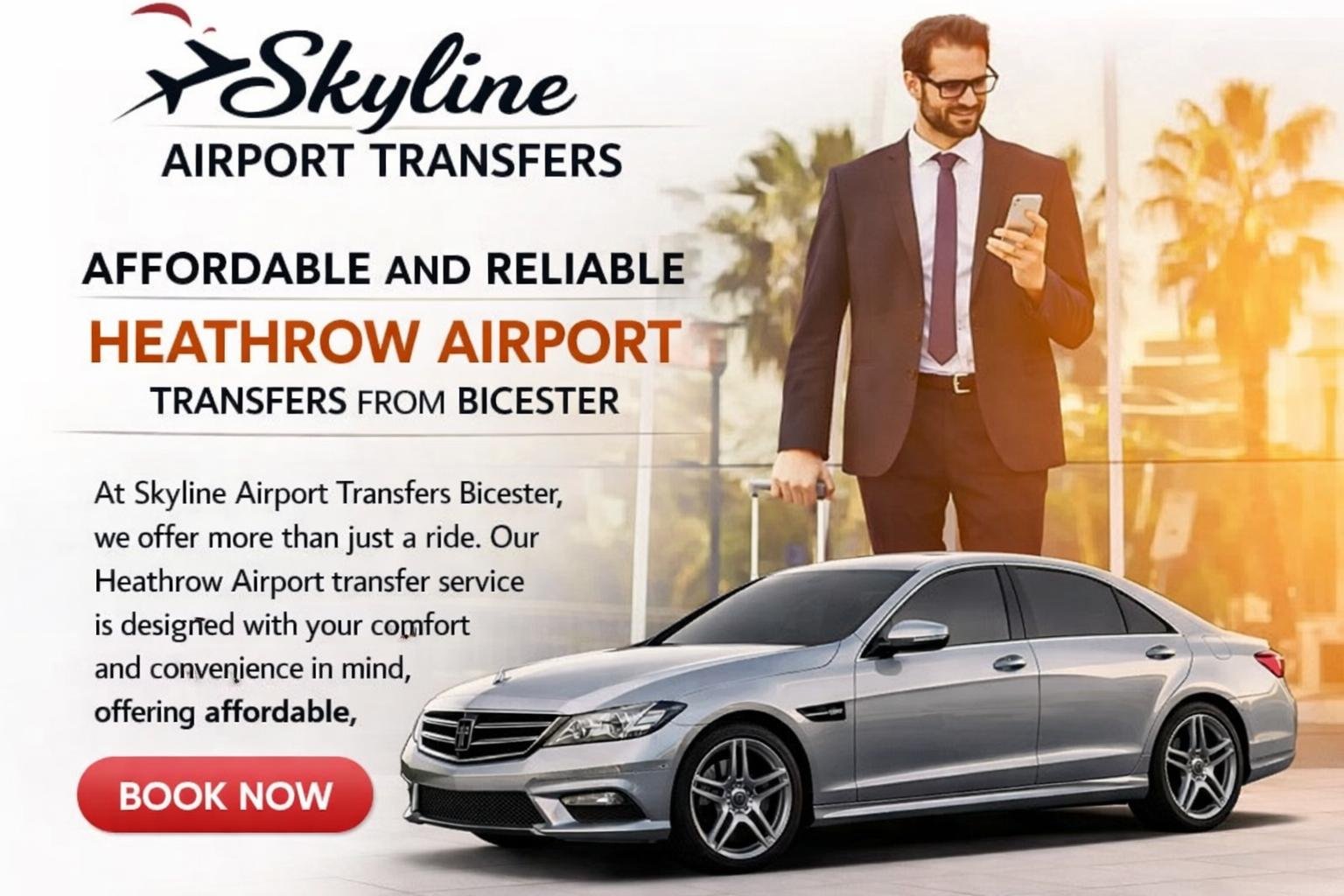 Skyline airport transfer vehicle