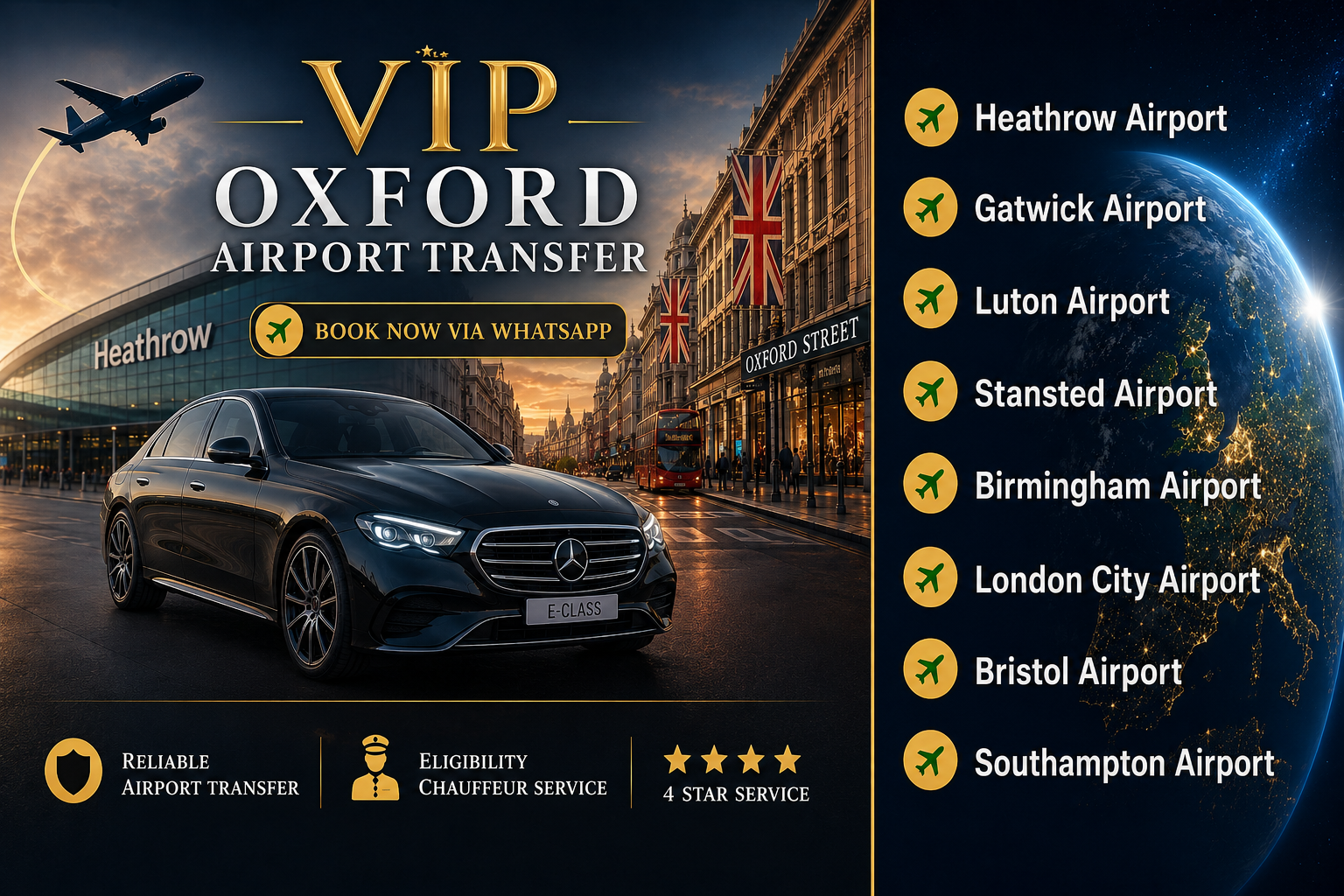 At Skyline Airport Transfers, we understand that arriving at a busy airport can be overwhelming. Our Meet & Greet service removes the stress by providing a professional driver who will welcome you personally, help with your luggage, and escort you directly to your waiting vehicle. Whether you're travelling alone, with family, o