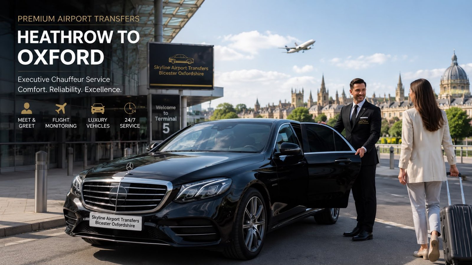 Heathrow to Oxford Taxi airport transfers — Reliable Airport Transfers to Oxfor