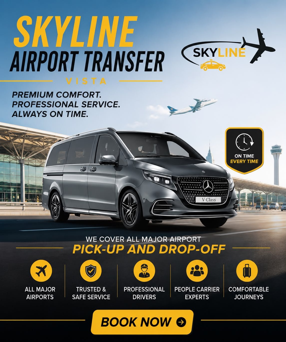Airport transfer specialist service - Skyline Airport Transfer